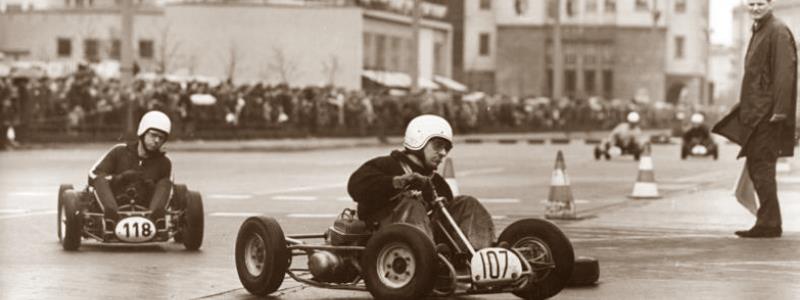 karting race back in the early years